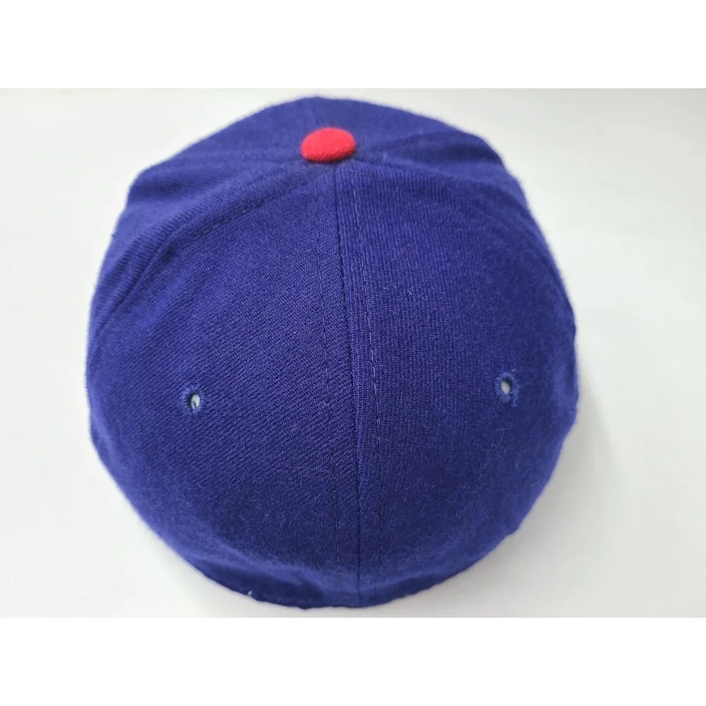 Vintage Chicago Cubs New Era 59Fifty Pro Model Fitted 7 1/8 Hat Cap Wool Men MLB